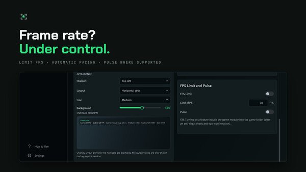 FPS limit and Pulse